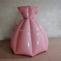 Robe gonflable en PVC personnalisable Beile pour adultes jupe de fête lampe à LED souffleur fêtes en plein air