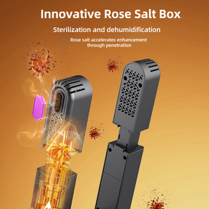 Hoàn toàn tự động khử mùi nâng cấp đôi Đứng giày khô tím ánh sáng khử trùng tự động tắt nguồn gấp Máy sấy giày sạch - Product Image 4