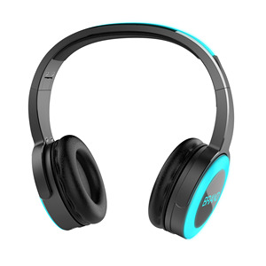 <span class=keywords><strong>FM</strong></span> Audio Hifi Flashing RF770 Auriculares inalámbricos plegables Auriculares de discoteca silenciosos Transmisor de 3 canales Configuración de fiesta silenciosa - Product Image 2