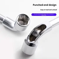 Clé à douille hexagonale manuelle en acier au chrome-vanadium pour trottinette électrique – Pièces de rechange et accessoires