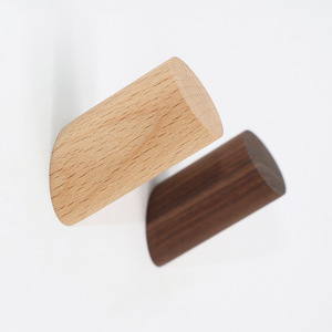 Creative Modern Wooden Wall <b>Hooks</b> <b>Single</b> Tier Multifunctional for Bathroom and Living Room - Product Image 4