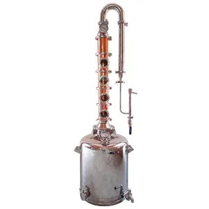 Edelstahl und Kupfer 50L 100L 150L 200L Home Alcohol Distiller