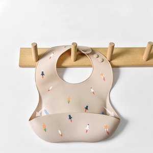 Babero Impermeable Súper Suave <span class=keywords><strong>para</strong></span> Bebé, Bolsa <span class=keywords><strong>de</strong></span> Silicona <span class=keywords><strong>para</strong></span> Comida Infantil, Anti-Suciedad, Recolector <span class=keywords><strong>de</strong></span> Saliva, Artículos <span class=keywords><strong>para</strong></span> Bebés - Product Image 2