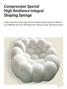 โซฟาพกพาวัสดุ PC รุ่นใหม่ พร้อมระบบควบคุมผ่านแอป ดีไซน์กะทัดรัด เหมาะสำหรับใช้ในบ้าน สำนักงาน และโรงแรม - Product Image 5