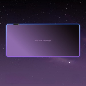 CZFIT High Quality Gradient Luminous Desktop Pad, Thickened Luxury <b>Computer</b> Office Pad, Multifunctional Luminous Wear-resistant - Product Image 2