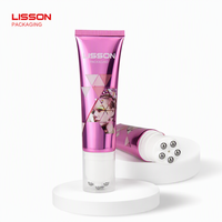 Tube de massage à bille pour soins du visage et des yeux, vide, 60 ml, 100 ml, avec logo personnalisé, pour crème, avec 5 billes de massage