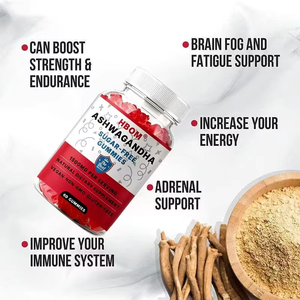 Integratore alimentare in <span class=keywords><strong>caramelle</strong></span> gommose a base di estratto di radice di Ashwagandha, vitamina C e zinco <span class=keywords><strong>per</strong></span> giovani e adulti, OEM ODM, <span class=keywords><strong>per</strong></span> alleviare lo stress e favorire il sonno. - Product Image 3