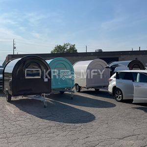 2025 Restaurant Ice Cream Coffee Cart Truck Small Fast Foodtruck Trailer Fully Equipped Mobile <b>Kitchen</b> Food Tru - Product Image 2