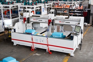 Ôn Châu máy móc 10 trục đôi trạm <span class=keywords><strong>CNC</strong></span> máy cắt <span class=keywords><strong>CNC</strong></span> Robot Máy cho hành lý - Product Image 2