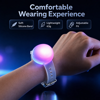 Pulsera LED con Control Remoto al por Mayor, Brazalete Intermitente de PP para Fiestas Corporativas, Bodas e Interacción