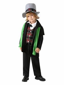 HIPPO ENFANTS St. Patricks Day Tenues pour Garçons Filles Vert Shamrock Costume Ensemble Manches Longues Gentleman Costume - Product Image 5