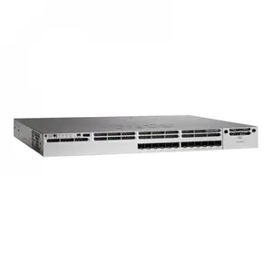 WS-C3850-16XS-S/E 3850 Série 16 portas SFP + transceptor 1 slot de módulo de rede Switch usado Ethernet