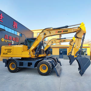 Escavadeira De Rodas De Balde Multifuncional <span class=keywords><strong>14ton</strong></span> 15ton 4WD SZL150 0.6m ³ Escavadeira De Rodas Hidráulica Venda Quente no Cazaquistão - Product Image 3