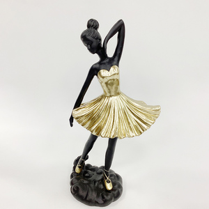 Scultura Moderna in Resina di Ballerina, Ornamento di Lusso per la Casa, Decorazione per Matrimoni e Feste, Regalo da Collezione - Product Image 6
