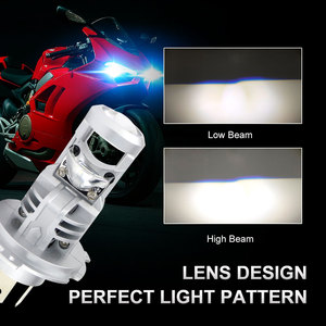Luxfighter 2026 Nuevo <span class=keywords><strong>Faro</strong></span> Delantero para Motocicleta de Alto Lumen Serie MT TJ-H7 TJ-H4 LED 12V con Ventilador y Lentes - Product Image 5