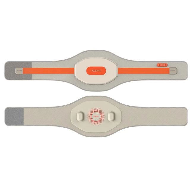 Heated Graphene Lumbar Support Belt with Dual Vibration & 3-Temperature Settings 8000mAh Battery 294cm Heating Area
