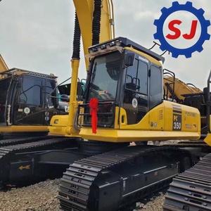 รถขุดไฮดรอลิกขนาดใหญ่ Komatsu PC350 มือสองคุณภาพสูงสำหรับขาย พร้อมกำลังแรงและประสิทธิภาพการทำงานสูง - Product Image 4