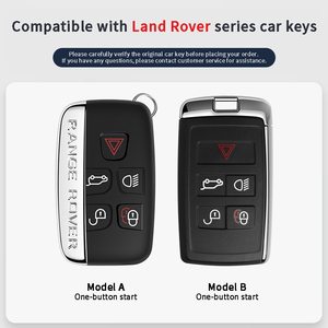 Housse de protection pour télécommande de voiture / Étui pour clé Convient aux <span class=keywords><strong>Land</strong></span> Rover Range Rover, Evoque, Discovery, Defender et Velar. - Product Image 3