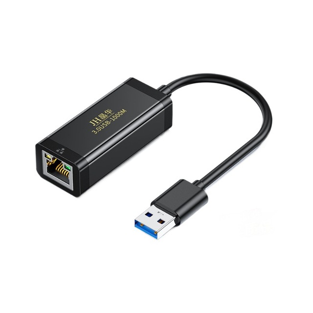 JingHua High Quality 10/100/1000 USB 3.0 to RJ45 Gigabit Ethernet Adapter Converter LAN Connecter for Laptop Accessories