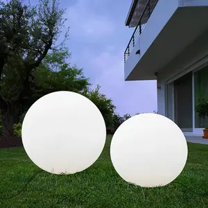Outdoor Waterproof IP67 Round Ball Decoration LED Floating RGB Solar Swimming Pool Light