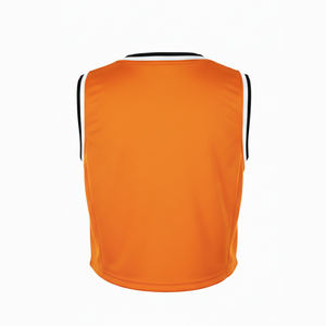 Camiseta de Baloncesto Vintage California 83 con Logotipo Personalizado OEM/ODM, Color Naranja con Bloques de Color, Top Deportivo Clásico para el Día del Partido, Unisex - Product Image 6