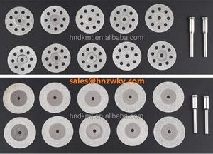 Elmas disk çelik Dremel döner kesme alet setleri 10 adet dairesel aşındırıcı küçük Mini elmas testere bıçağı seti - Product Image 6