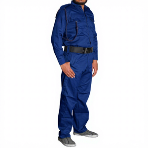 Conjunto de Camisa de Manga Larga y Pantalones con Cinturón para Guardia de Seguridad, Color Azul Marino, para Hombre - Product Image 3