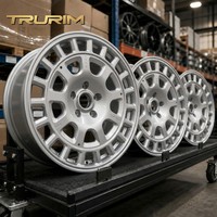 Jantes en aluminium forgé Trurim 17 18 20 pouces, couleur argent, pour tout-terrain et course, pour Hilux, pour Jeep Wrangler, sur mesure