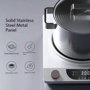 Cocina electromagnética cóncava de 3500W, cocina de inducción para el hogar, uso independiente para utensilios de cocina de fondo plano, disponibles - Product Image 2