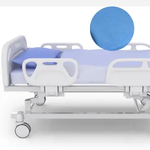 Hotel Disposable SPA CPE PP Bed Cover Medical Non-woven Fabric Bed Sheet Blue White Color Health Class Weight Hospital