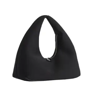 New Arrival Fashion Luxury Designer Custom Black Smart Shoulder Hand Bag Women Neoprene Handbag