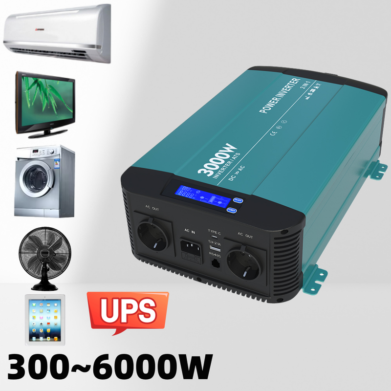 1500w 3000w Pure Sine Wave Solar