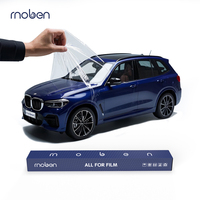 Moben 1.52*3 m/rouleau meilleur prix Nano enduit clair TPU auto-cicatrisant anti-rayures sans jaunissement Auto Body Paint Protection Film Ppf