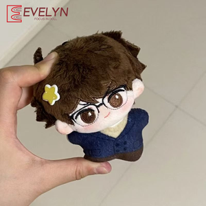 Poupée en coton Evelyn Ichikawa Toru de 10 cm avec pendentif, corps étoile de mer imprimé, adorable peluche super mignonne - Product Image 6