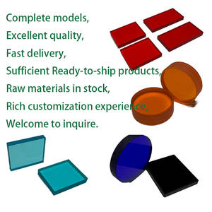 Filtros Ópticos 465-475nm, Filtros de Paso de Banda Larga, Filtros de Vidrio Óptico con Transmisión Amarilla, WQ-JB470, 95% de Transmitancia - Product Image 5