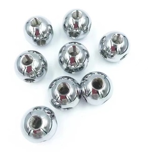 Bolas de acero inoxidable <span class=keywords><strong>1in</strong></span> con agujero, bola hueca de acero inoxidable, grado alimenticio, 6mm, 8mm, 10mm, bolas de acero inoxidable 316, FO - Product Image 1