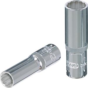 KS TOOLS 3/8 "CHROMEplus Douille 12 points, profonde, 3/4" - Product Image 1