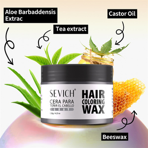 Professionale Private Label Multi colori Semi-permanente forte tenuta nera <span class=keywords><strong>marrone</strong></span> colore dei capelli cera - Product Image 5