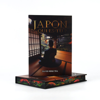 Imprimeur chinois proposant des services d'impression de livres personnalisés, livres reliés avec des bords peints, impression de romans.