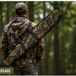 Étui de chasse en nylon résistant à l'eau, motif camouflage, sac de transport extérieur pour équipement de chasse, utilisation universelle - Product Image 6