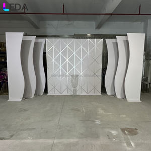 LEDA Panel <b>Stand</b> Led Photo Wall <b>Wedding</b> <b>Backdrop</b> PVC Acrylic <b>Backdrop</b> for Various Activities - Product Image 1