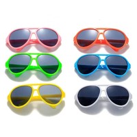 Mignon fleur ours rond bébé Pet lunettes de soleil polarisées Bend logo personnalisé Pet lunettes de soleil en vrac enfants lunettes de soleil pour bébé pour enfants