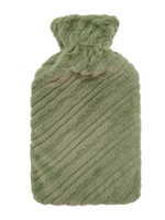 Couverture en peluche super douce de plusieurs couleurs pour une bouteille d'eau chaude de 2 litres de bonne qualité sac d'eau chaude en caoutchouc usine