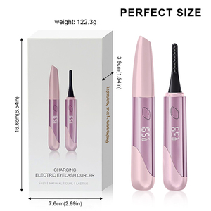 Nouveau 2 en 1 Portable USB Rechargeable Chauffant Recourbe-<span class=keywords><strong>Cils</strong></span> Beauté Maquillage Des Yeux Longue Durée Électrique Mini Curling Lash Clip - Product Image 6