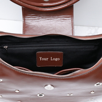 2025 LOGO personnalisé en gros dames sac à bandoulière en cuir PU Vintage luxe concepteur sacs à bandoulière femmes sacs à main Shopping voyage