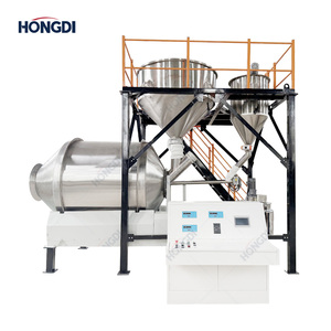 Mélangeur rotatif industriel en acier inoxydable pour le mélange de poudres, granulés et matériaux en vrac - Fabricant - Product Image 1