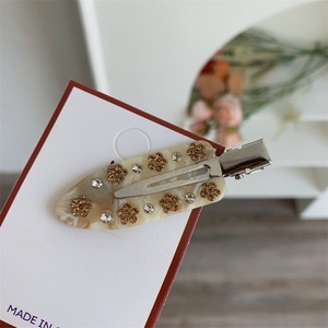 Nuovo Vintage senza soluzione di continuità accessori per capelli Retro strass acetato forcina per donne ragazza fiore decorazione gioielli regalo - Product Image 2