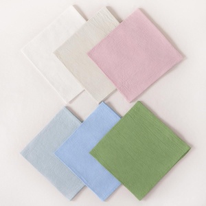 Guardanapos Quadrados de Linho Modernos Mais Vendidos para Decoração de Mesa em Cozinha, Hotel, Festa de Aniversário e Casamento - Product Image 5