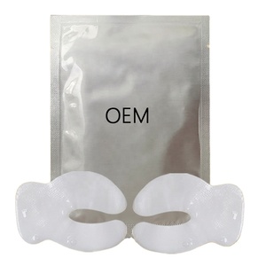 Masque pour les yeux en biocellulose de noix de coco naturelle, marque privée, en forme de C, <span class=keywords><strong>anti</strong></span>-rides, patch pour les yeux contre les <span class=keywords><strong>cernes</strong></span> et les ridules, soin vegan - Product Image 1