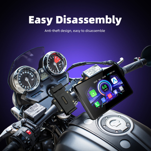 Motorcycle GPS Motorcycle Navigation Device 5/6.25" Motorbike Satnav Waterproof Smart Screen Motorcycle Carplay Android Auto - Product Image 6